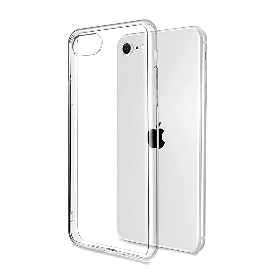 Apple iPhone SE第2世代　ホワイトクリアケース付き Amazon.co.jp: iPhone SE ケース 第2世代 第3世代 全透明